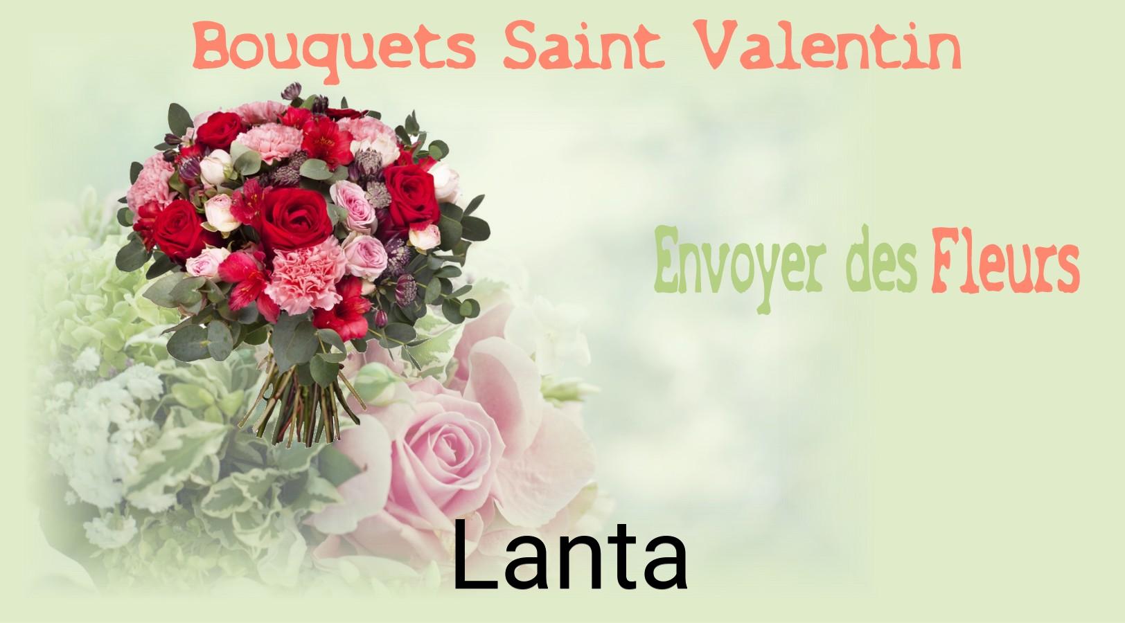 Roses de Saint-Valentin livrées à Lanta